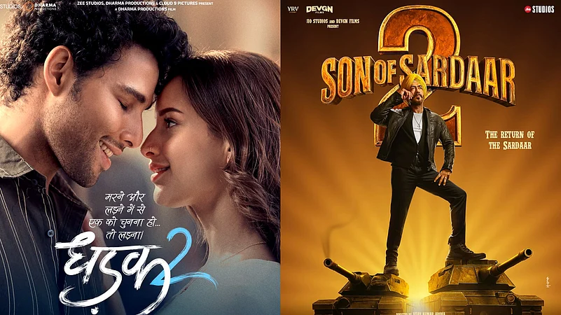 Dhadak 2 vs Son of Sardaar 2 box office collection day 1