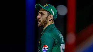 | Photo: FIle : File photo of Pakistan captain Salman Ali Agha.
