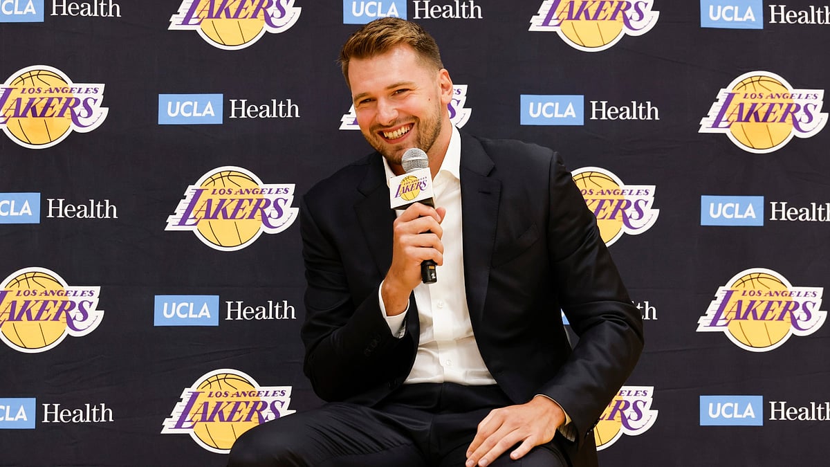 Los Angeles Lakers' Luka Doncic