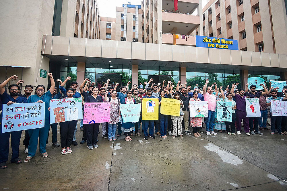 Services affected at AIIMS-Patna as doctors strike over MLAs high-handedness enters 3rd day