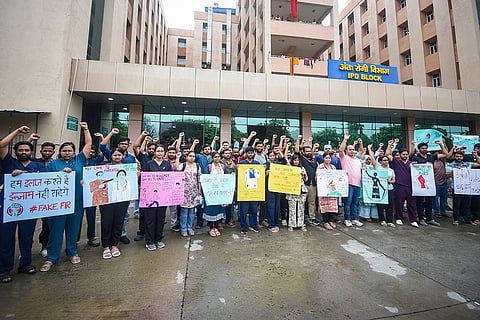 Services affected at AIIMS-Patna as doctors strike over MLA's 'high-handedness' enters 3rd day