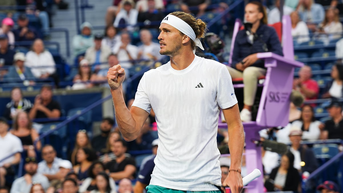 Alexander Zverev at the Canadian Open