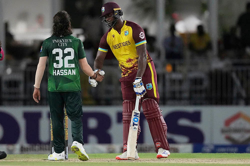 West Indies vs Pakistan Twenty20 cricket series 3rd T20I Photo: Hasan Ali 