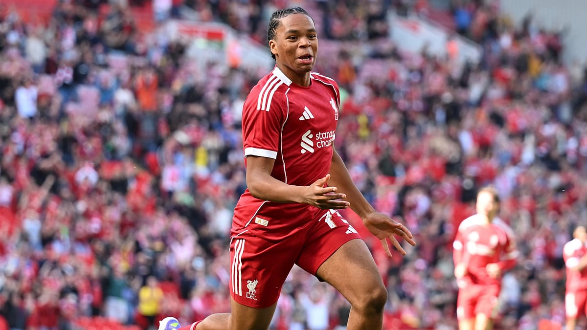 Liverpool vs Athletic Bilbao pre-season friendly match Rio Ngumoha X