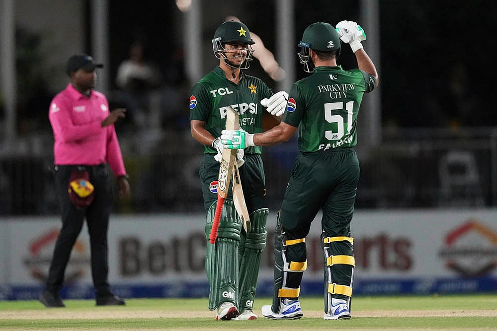 West Indies vs Pakistan Twenty20 cricket series 3rd T20I Photo: Saim Ayub