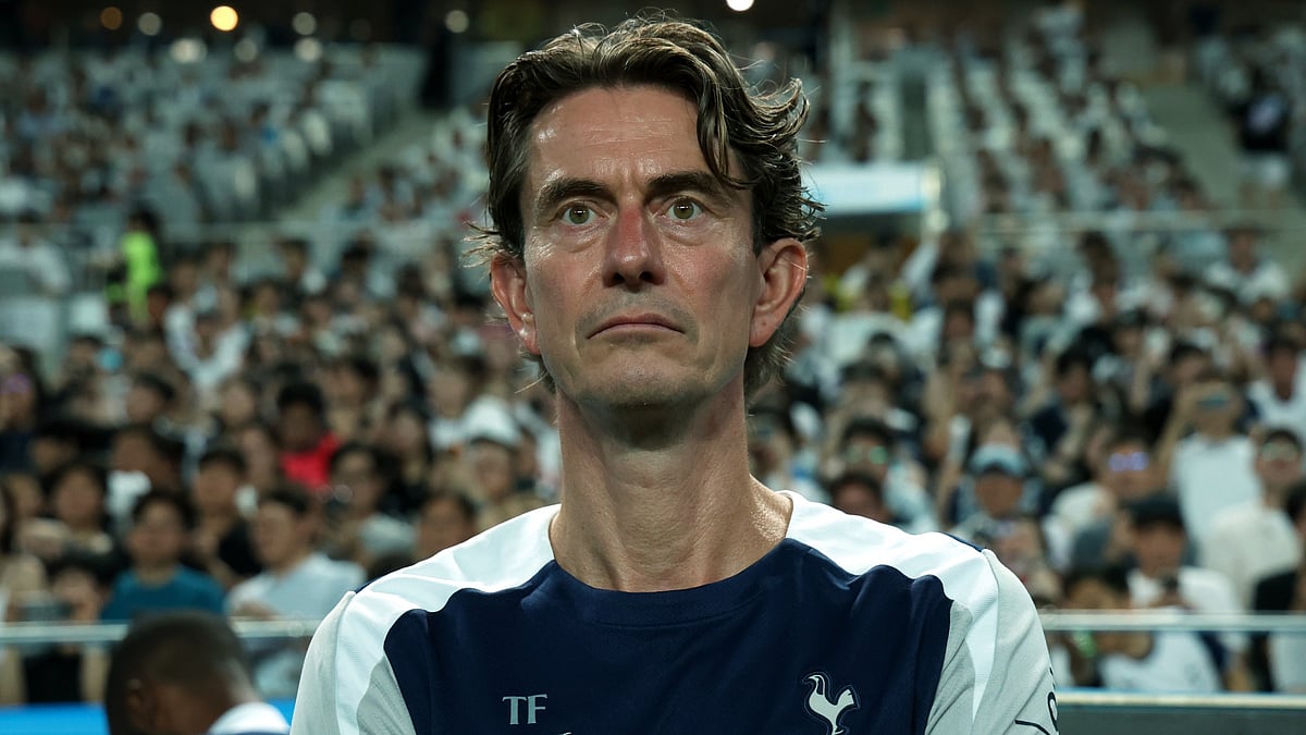 File : File photo of Tottenham Hotspur manager Thomas Frank during the pre-season Asia tour.