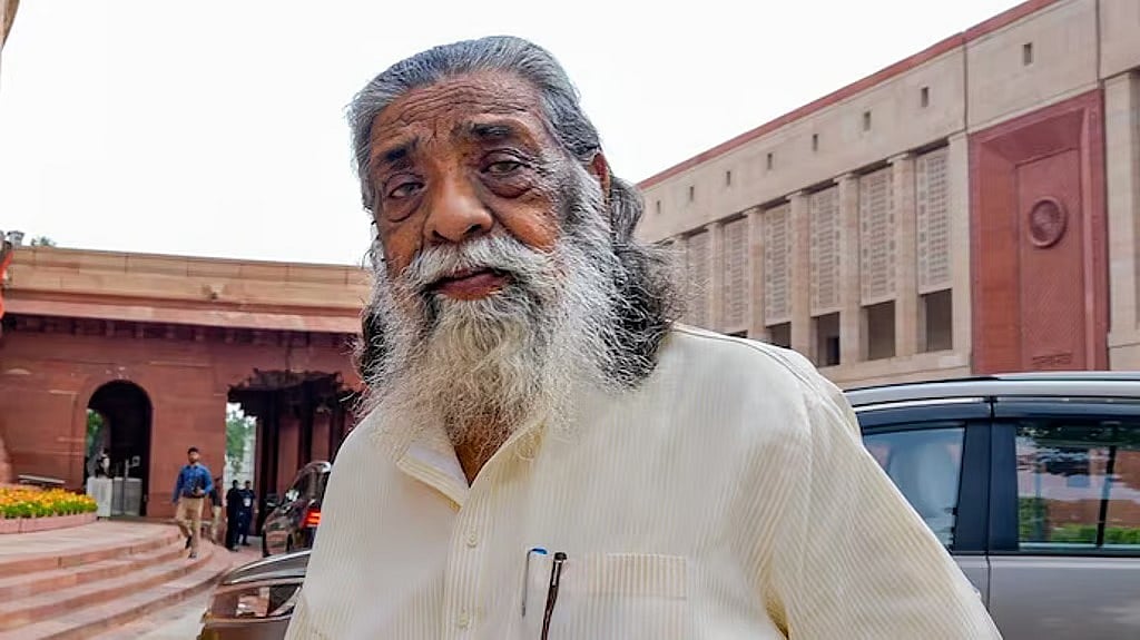 PTI : JMM founding member and former Jharkhand CM Shibu Soren 