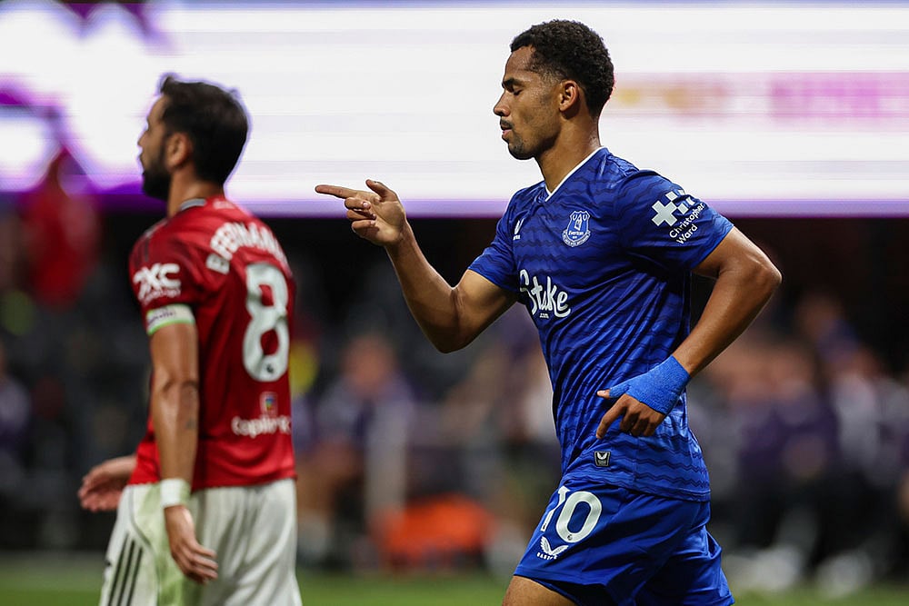Manchester United Everton Soccer