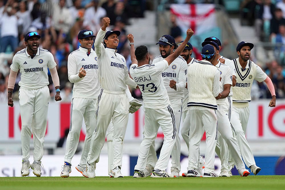 Indias tour of England - India Vs England Cricket 5th Test Day 5 at The Kia Oval: 