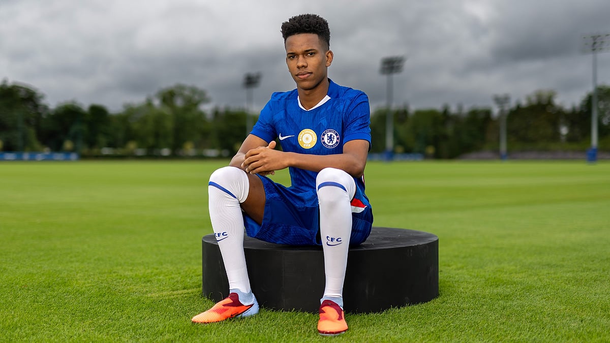 Estevao has joined the Chelsea squad.
