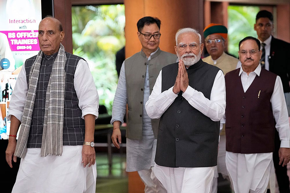 NDA parliamentary party meeting Narendra Modi