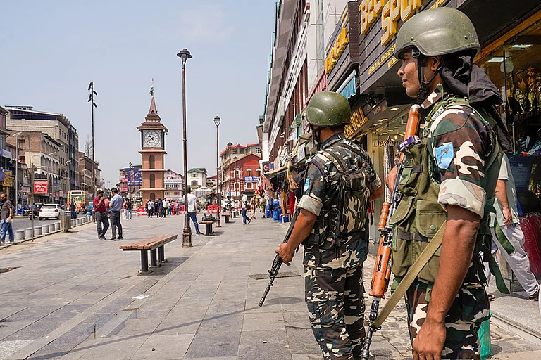 Article 370 abrogation anniversary - Photo; PTI/S Irfan