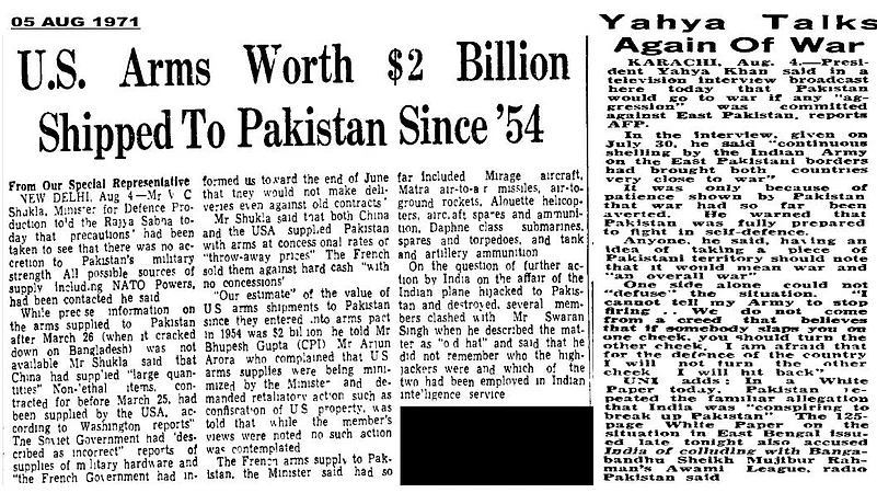 Indian Army Throwback to 1971, digs at US