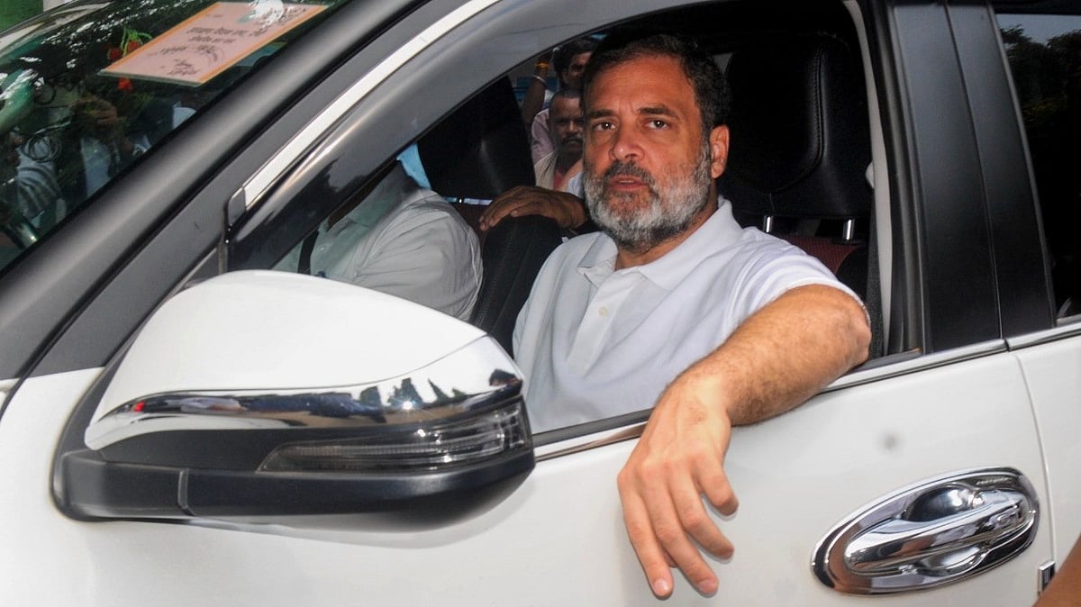 PTI : Rahul Gandhi appears before Chaibasa court