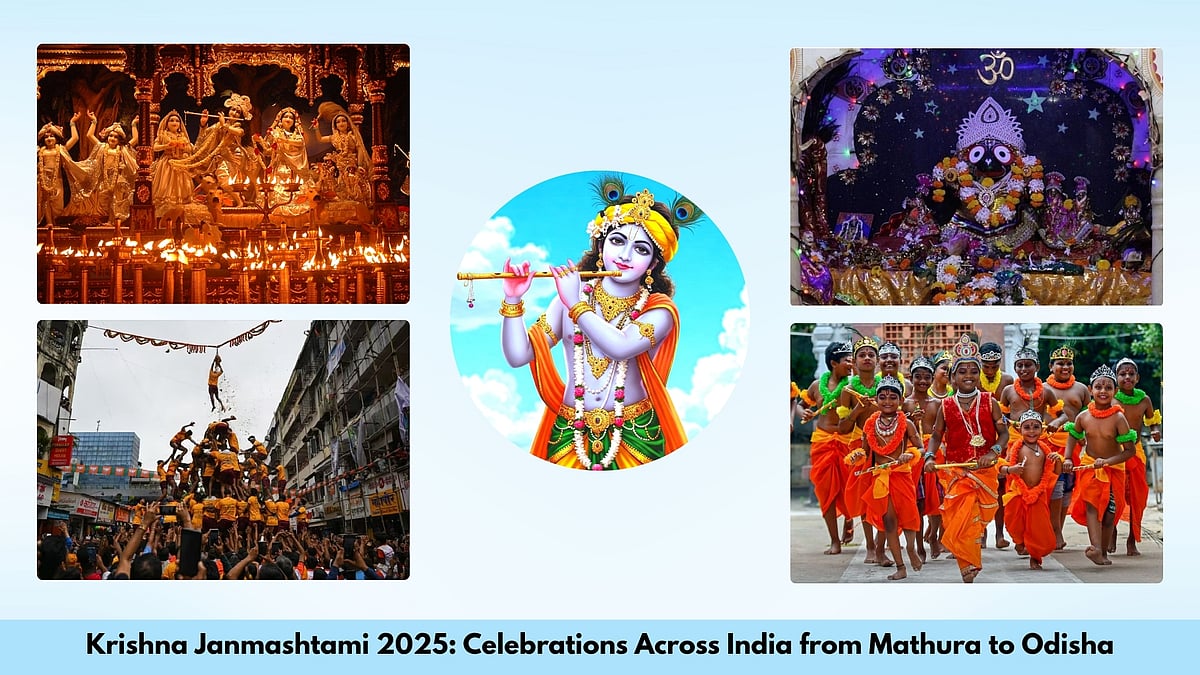 Krishna Janmashtami 2025: Celebrations Across India From Mathura To ...