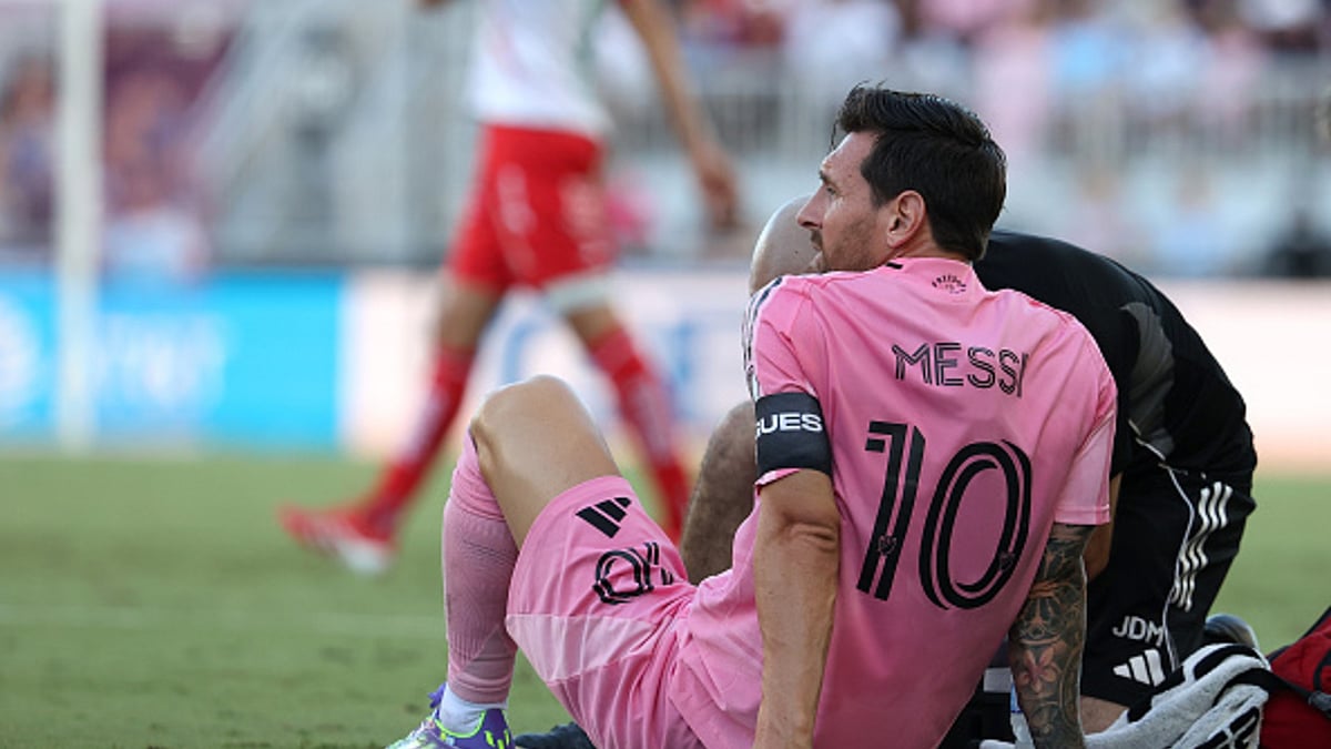 Messi injured for Inter Miami