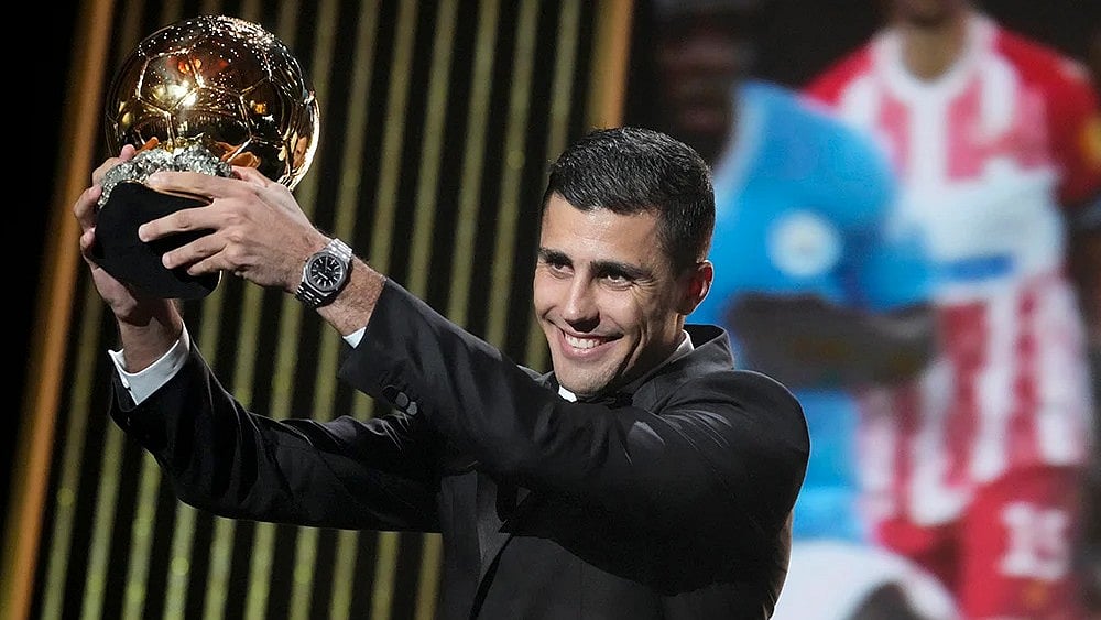 68th Ballon dOr (Golden Ball) award ceremony in Paris_Rodri 
