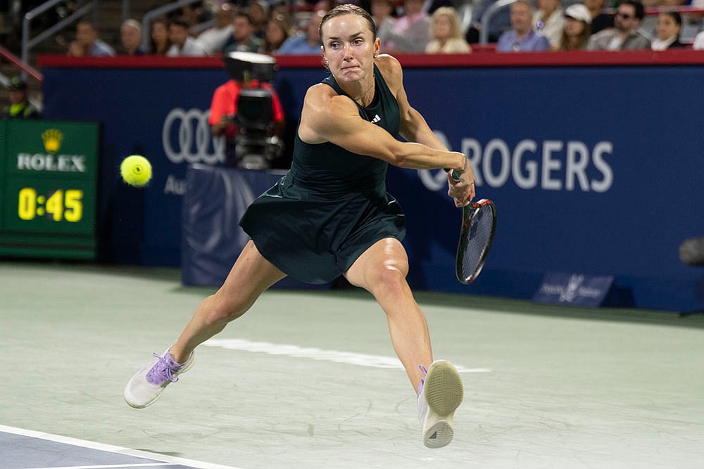 Canadian Open 2025 National Bank Open tennis in Montreal: Naomi Osaka vs Elina Svitolina game_2