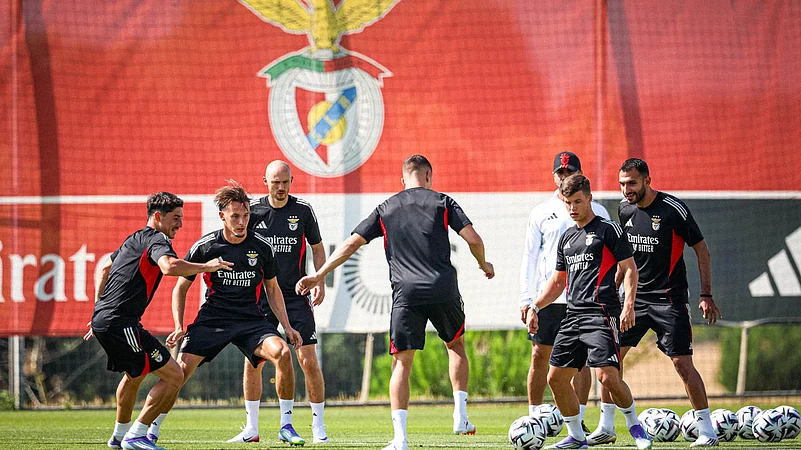 Nice vs Benfica, UEFA Champions League qualifiers third-round pre-match training X
