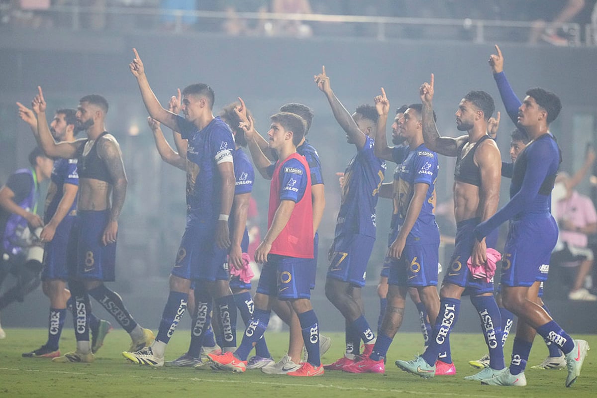 Leagues Cup Soccer Puma UNAM vs Inter Miami in Florida_Puma UNAM