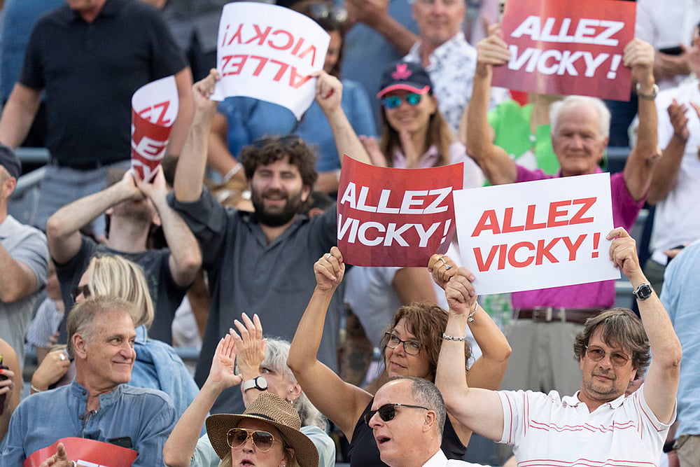 2025 WTA Canadian Open Tennis Victoria Mboko Vs Elena Rybakina semi final match photos_8