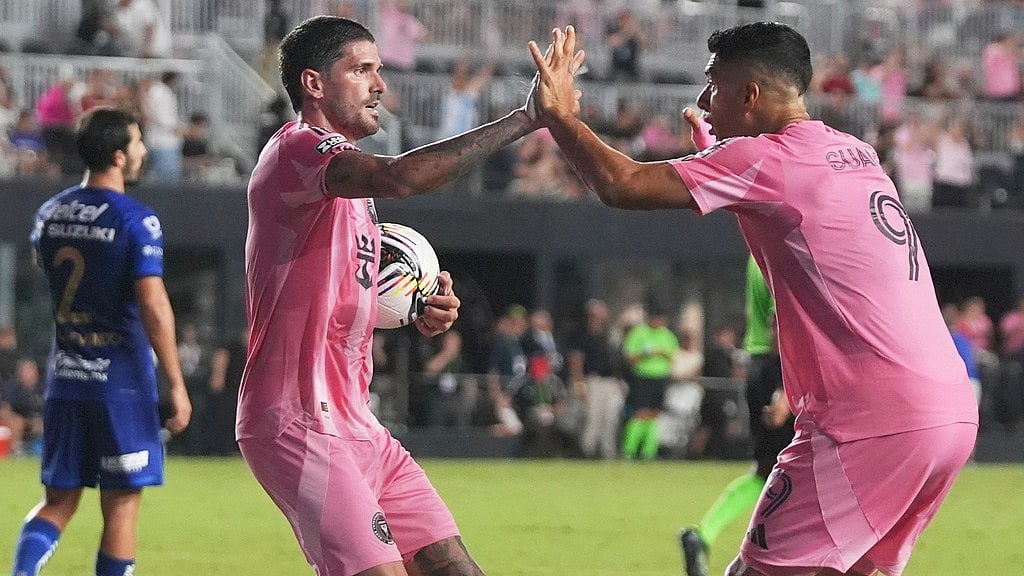 Inter Miami vs Pumas UNAM match report Leagues Cup 2025 luis suarez