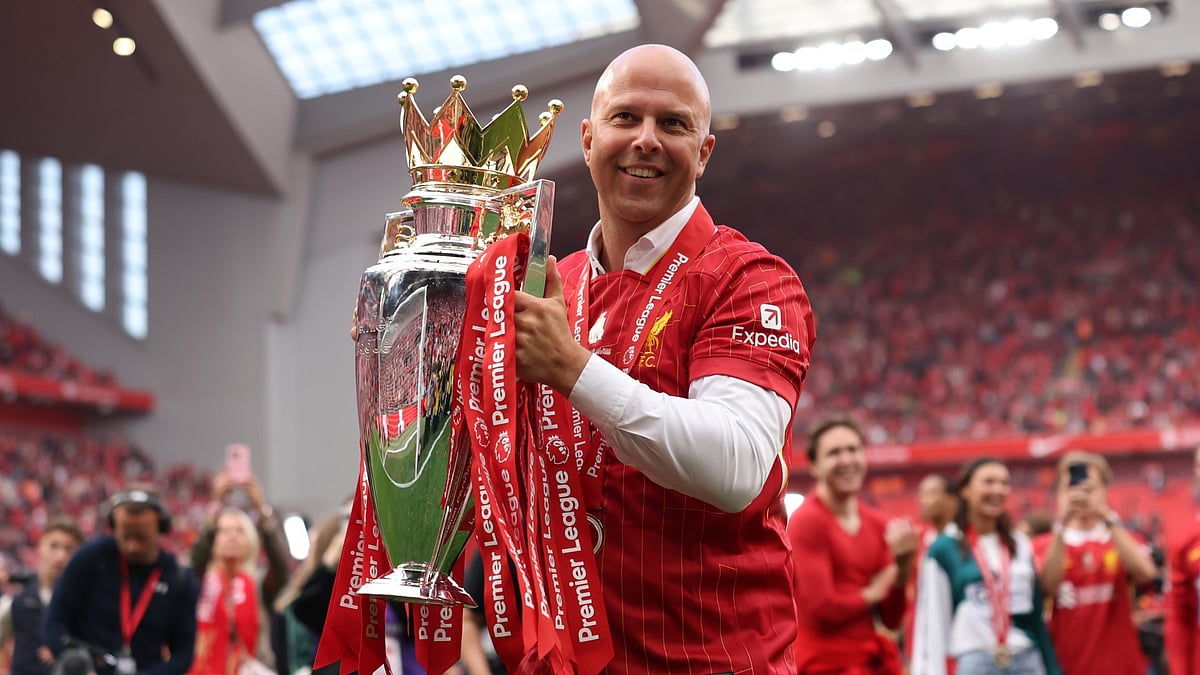 Arne Slot has been nominated for the Ballon d'or Men's Coach of the Year.