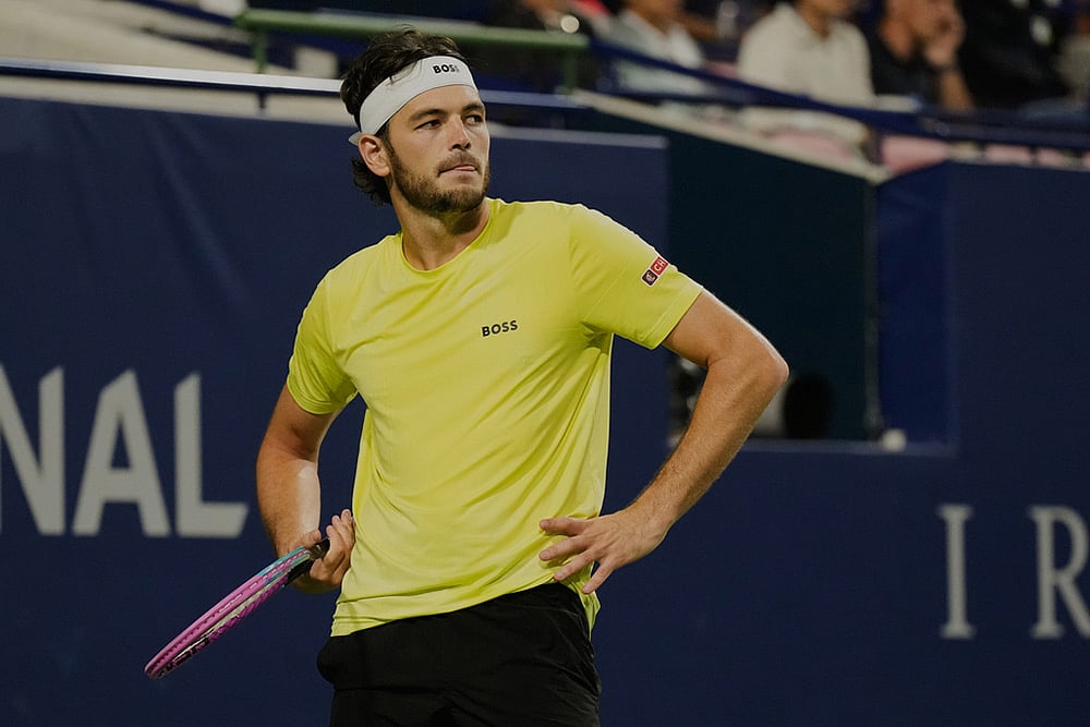 2025 Canadian Open Tennis Ben Shelton vs Taylor Fritz semi final match photos_2