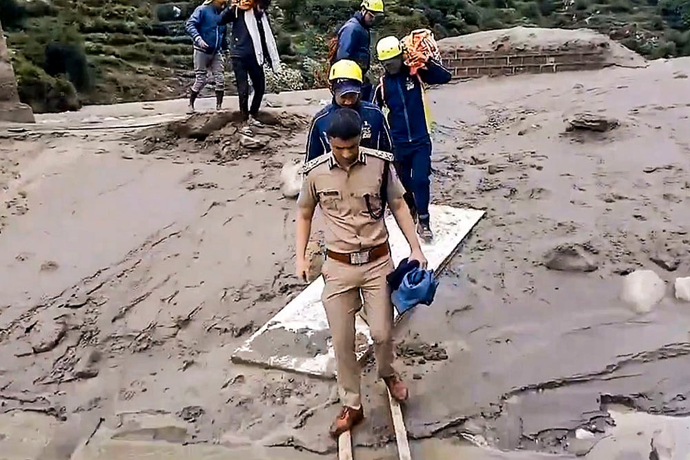 Uttarkashi cloudburst: Salvage operation in disaster-hit Uttarkashi