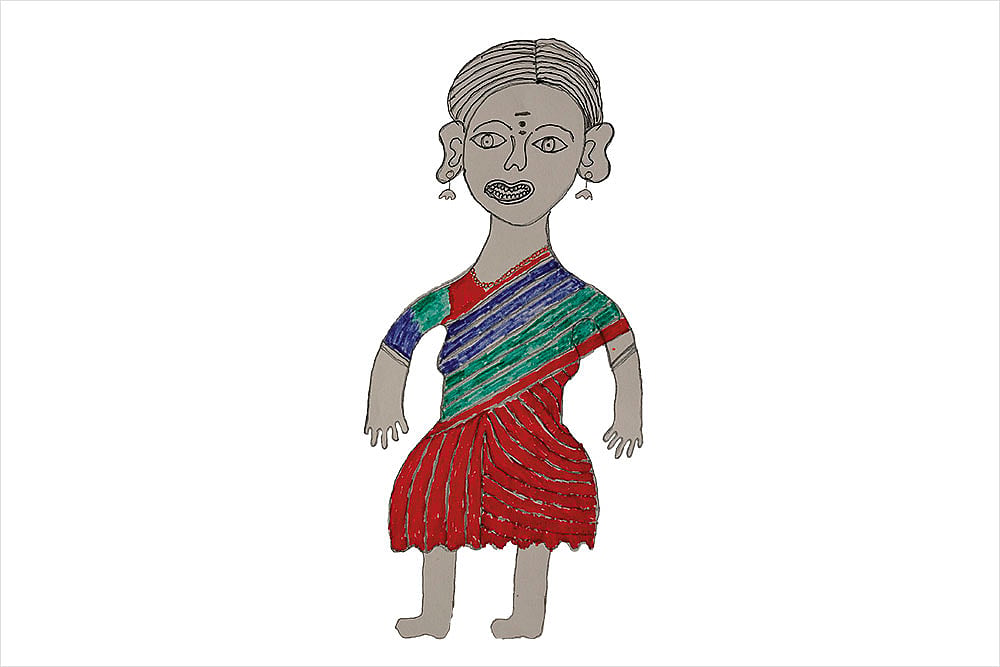 Artwork by Mayadevi - | Courtesy: The Banyan 