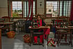 Need To Reimagine Workplace For People With Psychosocial Disabilities | Photo: Manpreet Romana : Mariam Swamy with her tailoring table in The Banyan Chennai