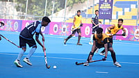 Intense Competition Expected In Hockey India Junior Men National Championship In Coimbatore Photo: X | Hockey World News : Hockey India Sub Junior Men National Championship match in Chennai.