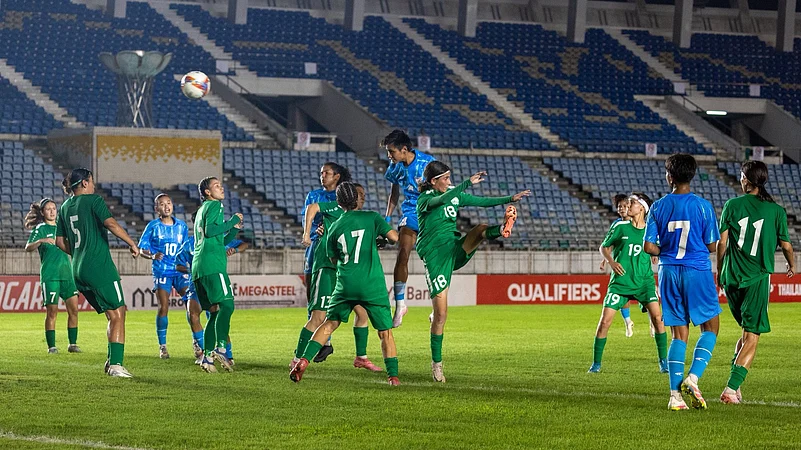indian football X india vs turkmenistan