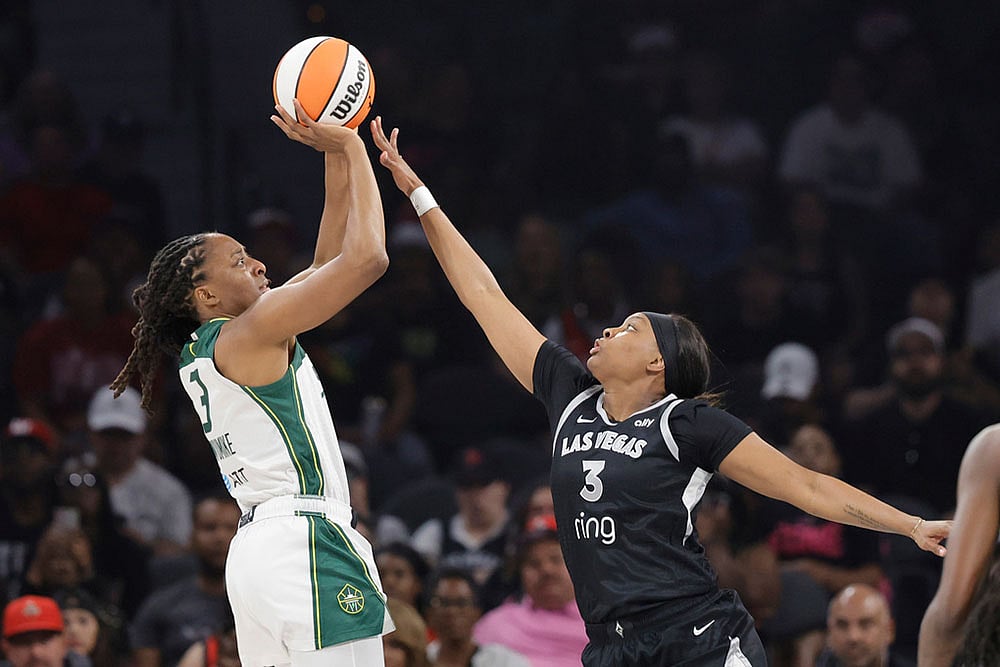 Las Vegas Aces Seattle Storm Basketball