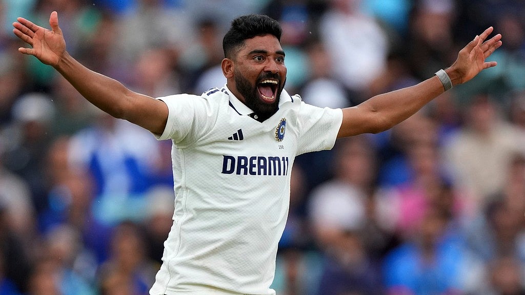 AP : Mohammed Siraj claimed a nine-wicket match haul in India's six-run win at The Oval.
