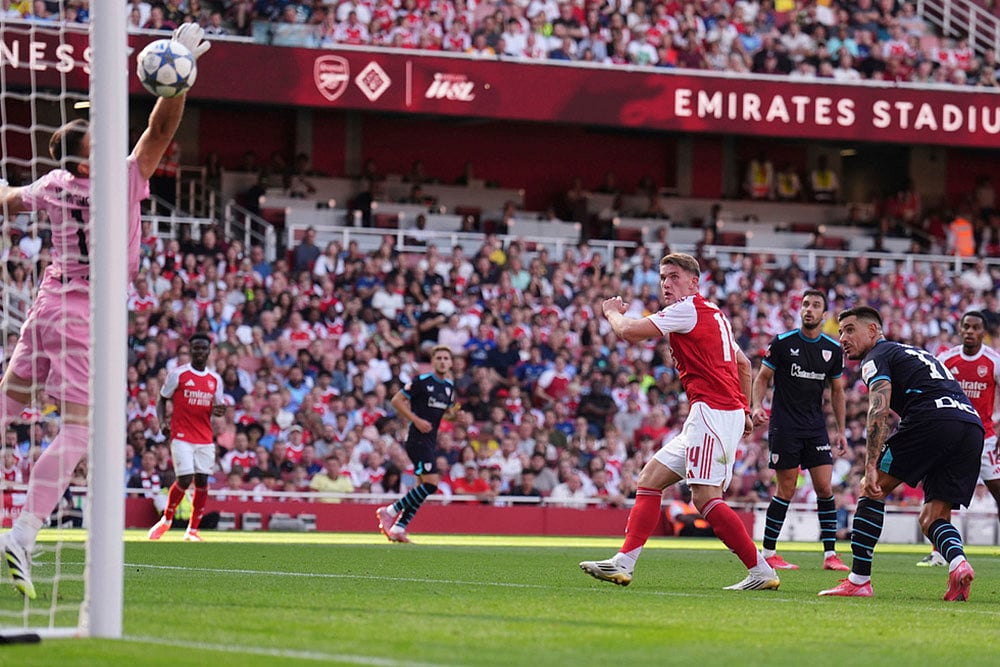 Emirates Cup 2025 final Arsenal vs Atletic Bilbao match photos: Viktor Gyokeres 