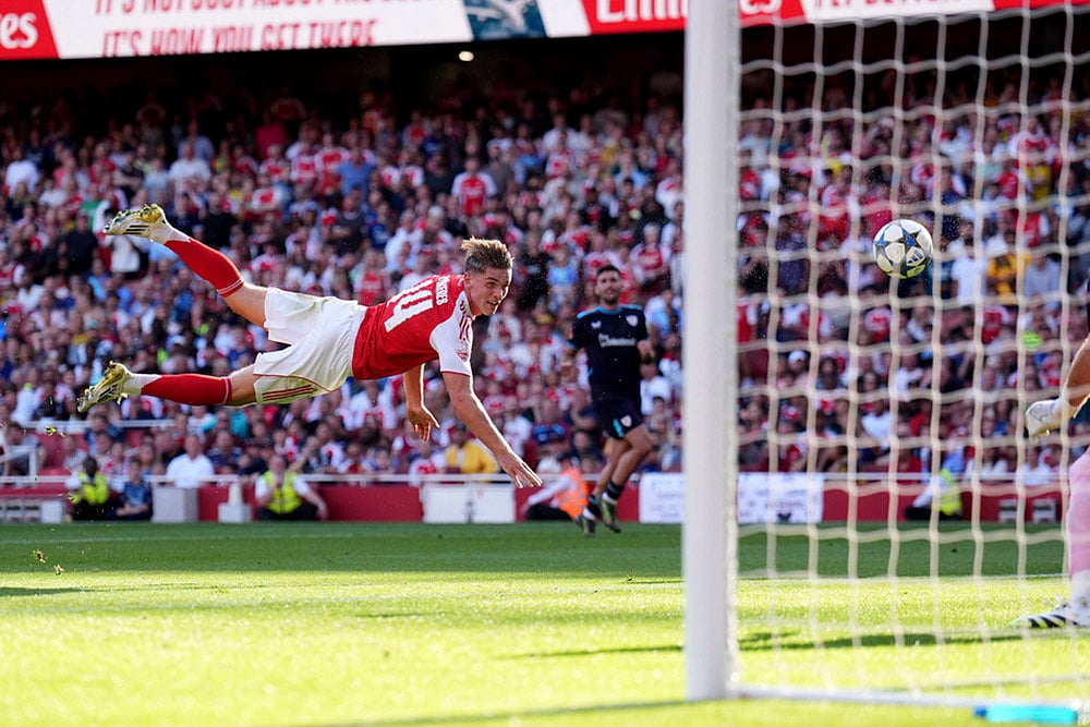 Emirates Cup 2025 final Arsenal vs Atletic Bilbao match photos: Viktor Gyokeres