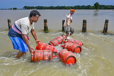 Weather: Flood in Nadia