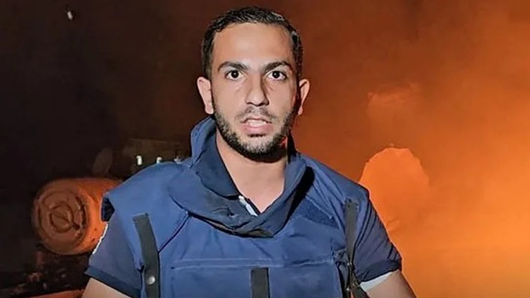 Al Jazeera correspondent Anas al-Sharif - X/@WearThePeaceCo