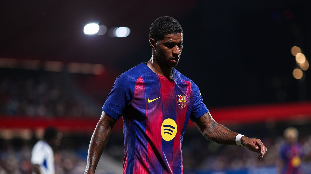 Barcelona's Marcus Rashford