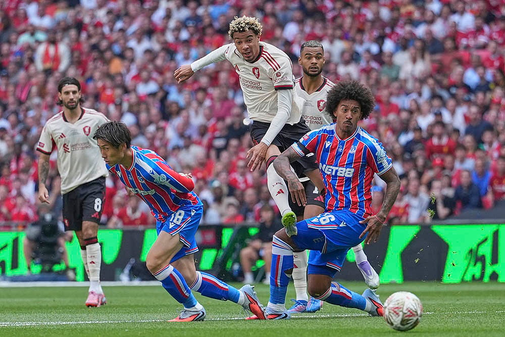 FA Community Shield final Crystal Palace vs Liverpool match photos: Hugo Ekitike