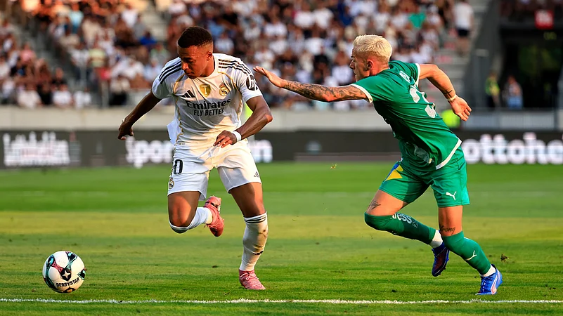 WSG Tirol vs Real Madrid pre-season friendly match Kylian Mbappe