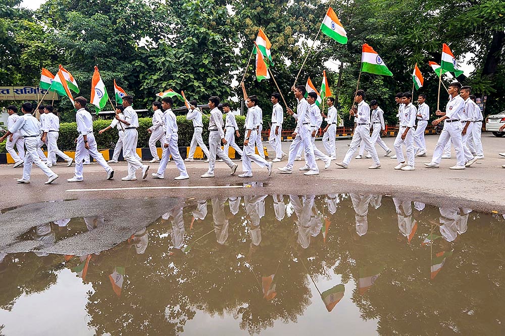 Tiranga rally in Prayagraj