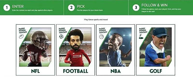 Paddy power fantasy sports icons