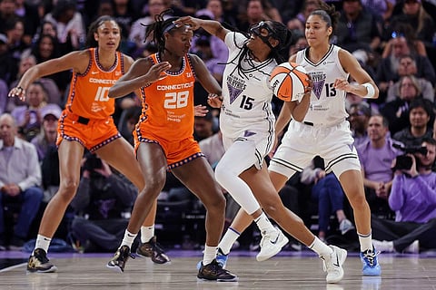WNBA basketball: Golden State Valkyries vs Connecticut Sun