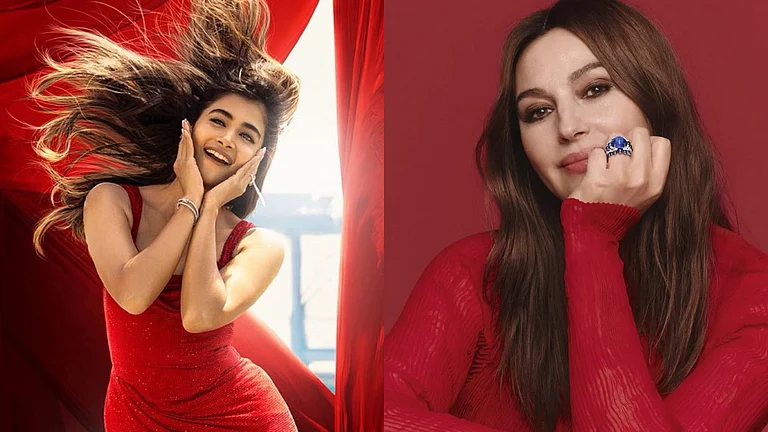 Monica Bellucci loved Pooja Hegde starrer Coolie song - Pooja Hedge/Instagram, Monica Bellucci/Kayla Connors