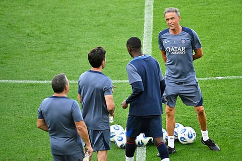 UEFA Super Cup 2025: PSG Training 