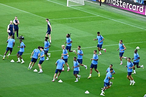 UEFA Super Cup 2025: Tottenham Hotspur Training 