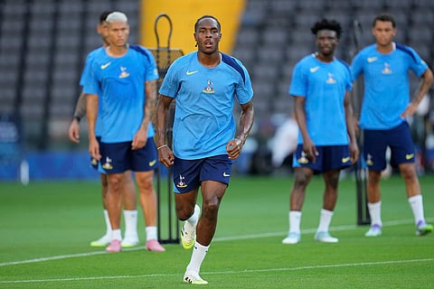 UEFA Super Cup 2025: Tottenham Hotspur Training 