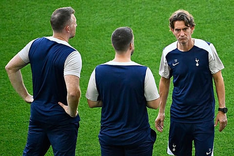 UEFA Super Cup 2025: Tottenham Hotspur Training 